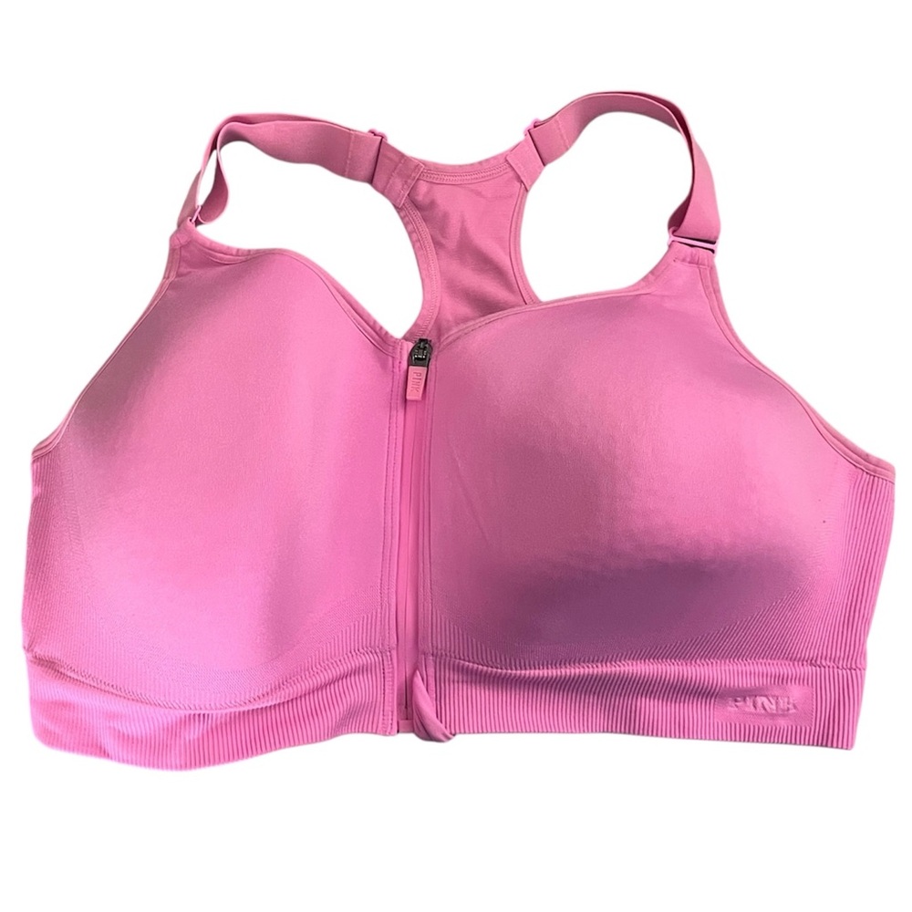 Victoria’s Secret PINK Zip Up Sports Bra XXL